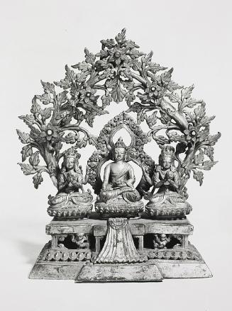 Buddha with two bodhisattvas