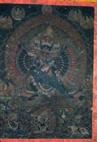 The Buddhist deity Vajrabhairava