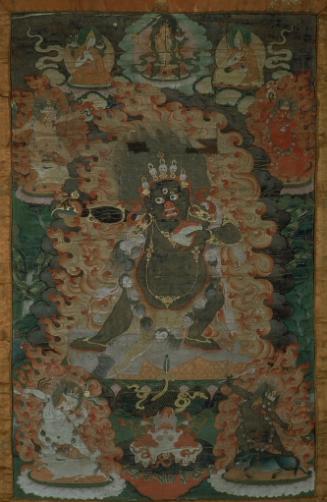 The Buddhist deity Yama Antarasiddhi