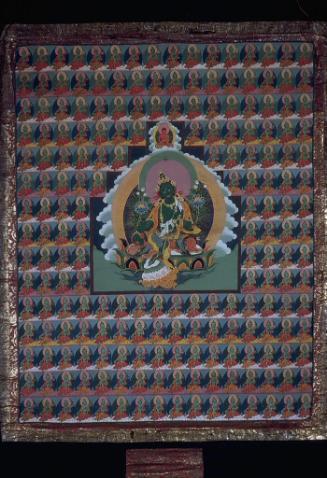 The Buddhist deity Green Tara