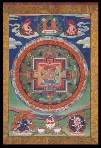 Mandala of the Buddhist deity Chakrasamvara