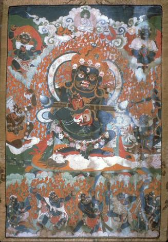 The Buddhist deity Mahakala as Lord of the Tent