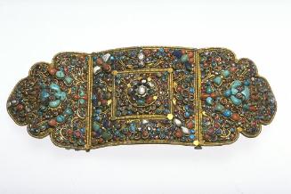 Brooch, part of a set of jewelry