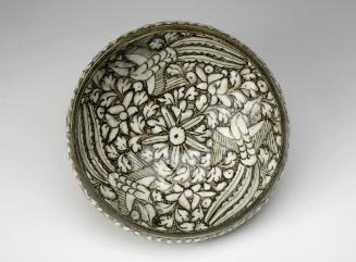 Bowl with phoenix motif