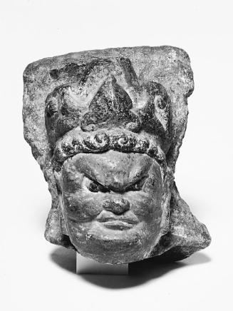 Head of a temple guardian