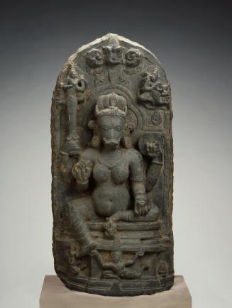 Varahi, wife of the Hindu deity Vishnu in his form as a boar