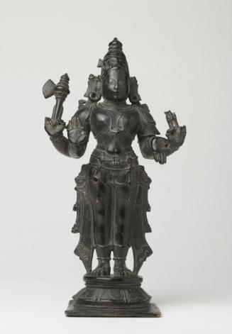 The Hindu deity Shiva (1 of a set of 3 figures)
