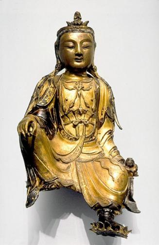 Seated bodhisattva Avalokiteshvara (Guanyin)