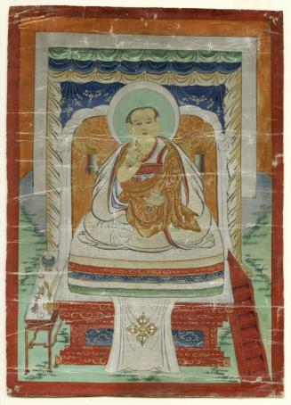 The lama Zanabazar Hutuktu