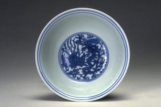Shallow bowl with flaring rim