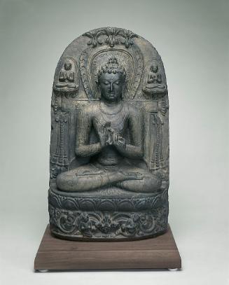 The Buddha performing the miracles of Shravasti