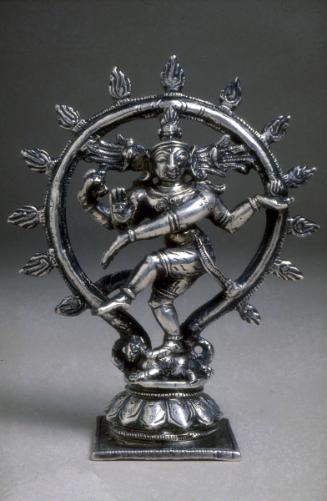 The Hindu deity Shiva dancing