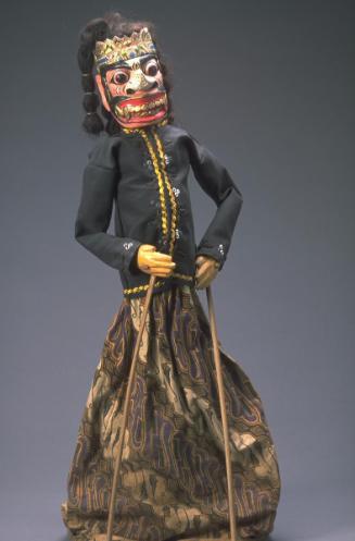 Set of Wayang golek puppets