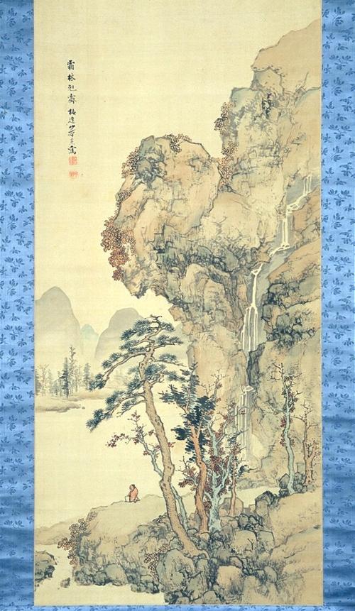 Autumn landscape in the style of Lan Ying