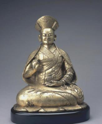 A Buddhist lama of the Kagyu order