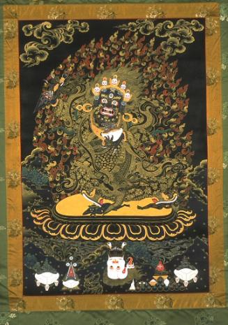 The Buddhist guardian Gonpo
