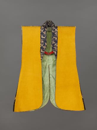 Surcoat (jinbaori) with dragons and wisteria crest