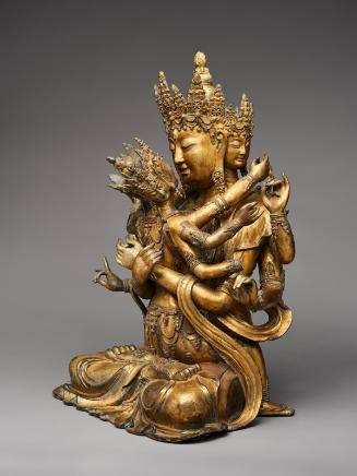 The Buddhist deity Guhyasamaja