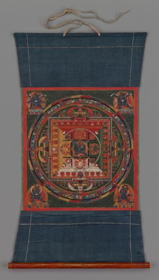 Mandala of the Buddhist deity Vajrabhairava