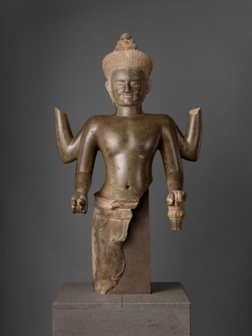 The Hindu deity Vishnu