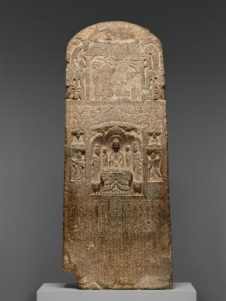 Buddhist stele