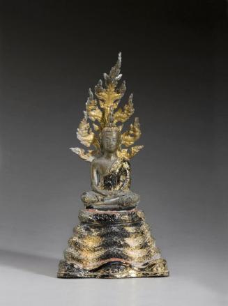 Naga-enthroned Buddha