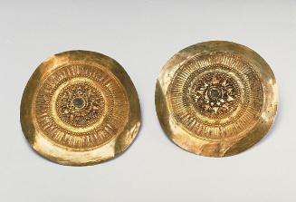 Pair of ear ornaments (sumbek talingo)
