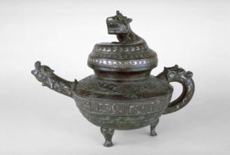 Vessel (he) with lid