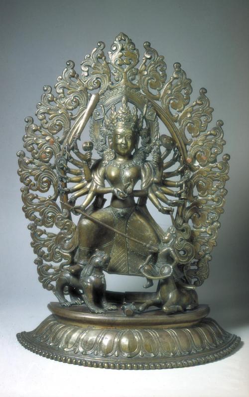 The deity Durga