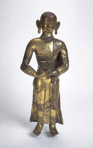 Standing attendant, one of a Pair