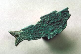 Carp-shaped money, one of a set of five