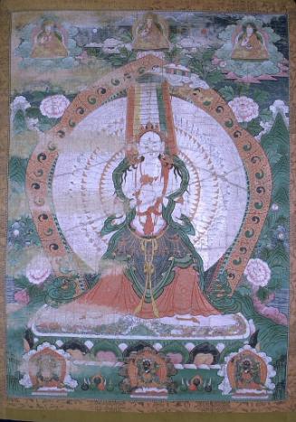 The Buddhist deity Ushnisha-sitatapatra