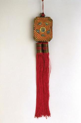 Woman’s pendant (norigae) with incense box ornament