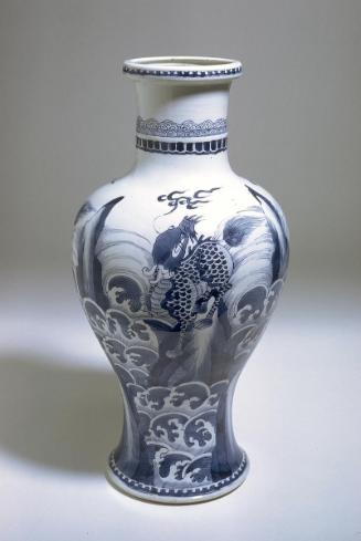 Vase, one of a pair