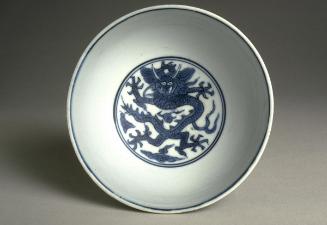 Bowl with dragon and phoenix