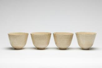 Cup, one of a set of four