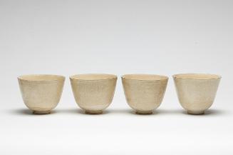 Cup, one of a set of four