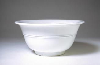 Bowl with two raised circles