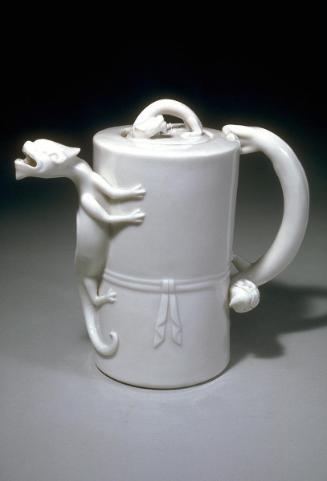 Teapot with dragon handle and spout