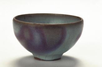 Small bowl with inward-curving rim