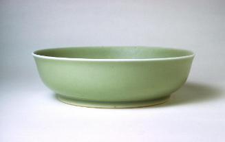 Saucer, one of a pair