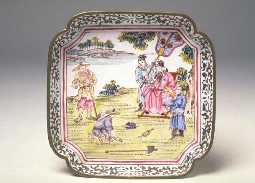 Small dish, one of a set of six