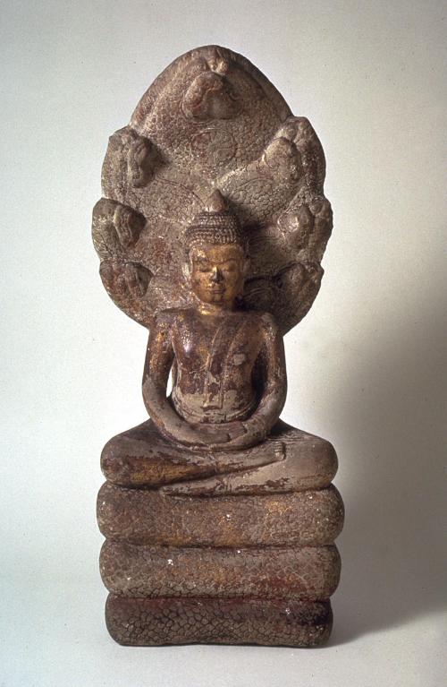 Naga-enthroned Buddha