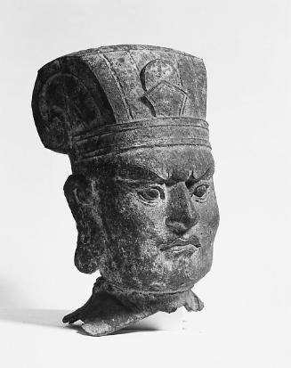 Head of a Daoist deity or deified official