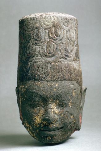 Head of a female deity