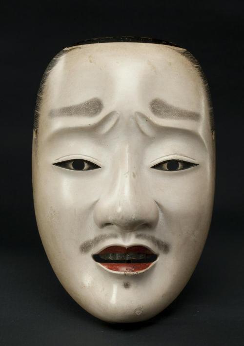 Noh mask of Chujo type