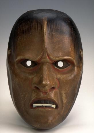 Noh mask of Yaseotoko type