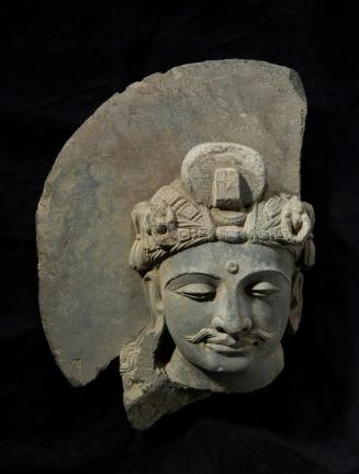 Head of a bodhisattva