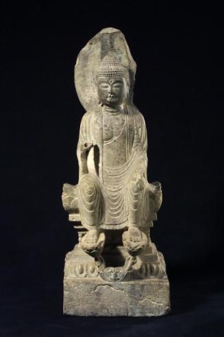 Seated Buddha Maitreya