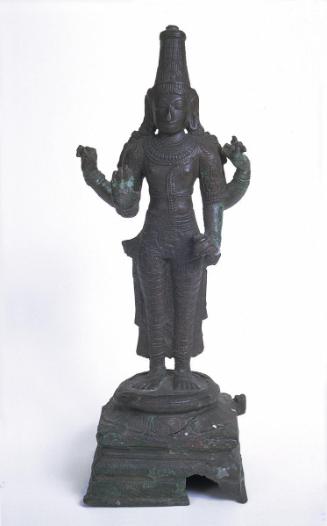 The Hindu deity Vishnu